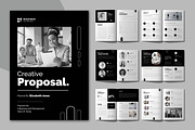 Creative Proposal Template, a Stationery Template by ContestDesign (Thumbnail 1 of 4)