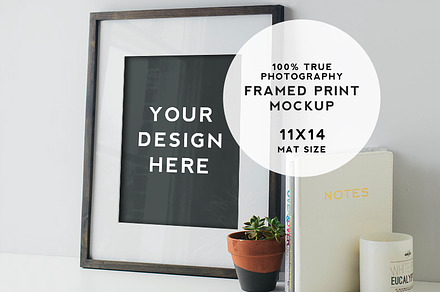 Artist Series Framed Print Mockup #5