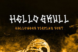 Hello Skull-Decorative Halloween