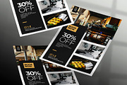 Hotel Discount A4 Flyer Canva & PSD, a Flyer Template by Vintage Impressions (Thumbnail 2 of 6)