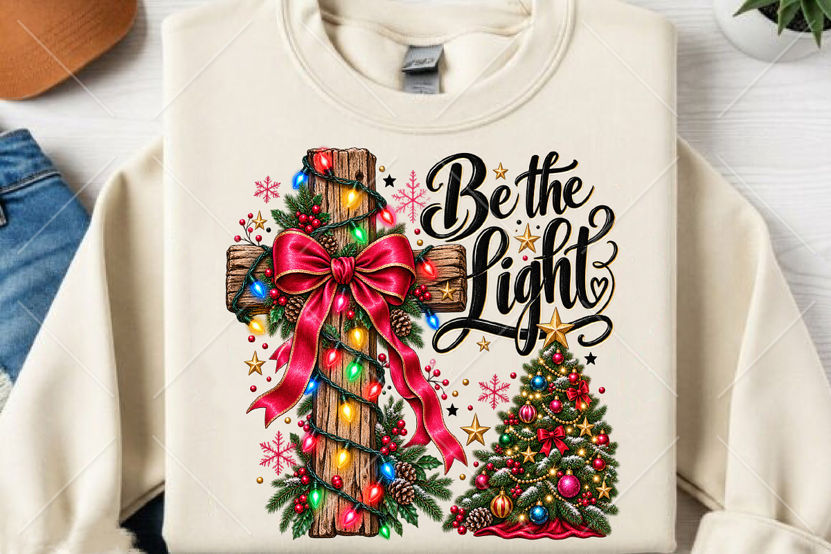 Be the Light Matthew Christmas PNG, a Seasonal Illustration by Canvas Craft (Photo 2 of 6)