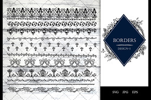 Vintage Baroque -1 Ornamental Border