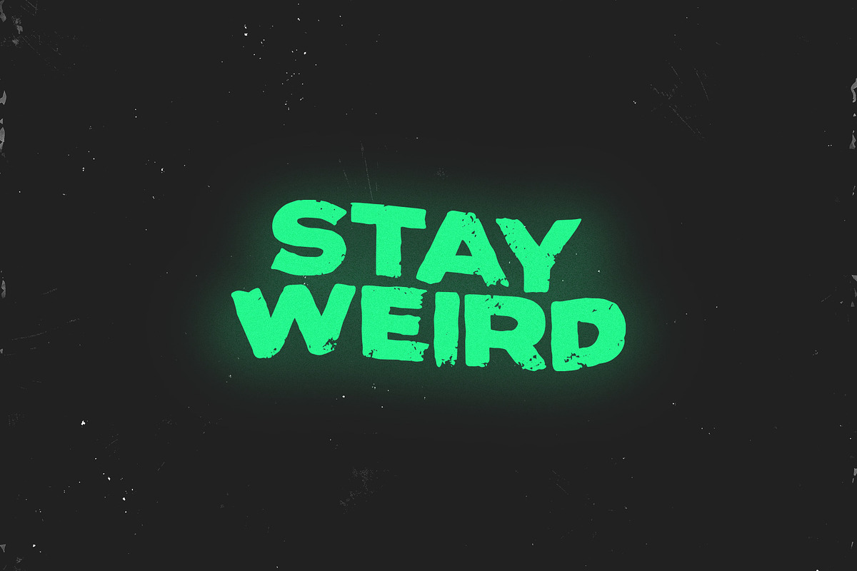 Ghost Vibes - Font, a Font by Visual Blends (Photo 4 of 7)