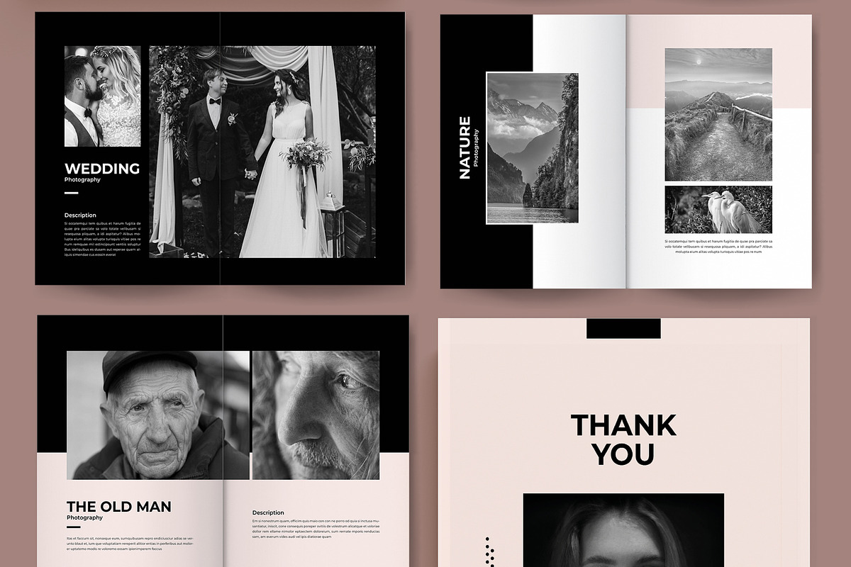 Photo Book Design Template