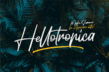 Hellotropica Handbrush Fonts