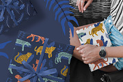 Tropical Leopard Abstract Boho Set, an Object Graphic by MaNechaeva (Thumbnail 8 of 10)