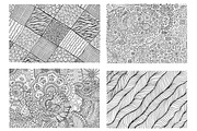 Abstract Doodles - 8 coloring pages, an Illustration by DoodleArtDesigns (Thumbnail 4 of 4)