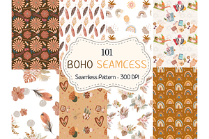 Seamless Pattern Boho