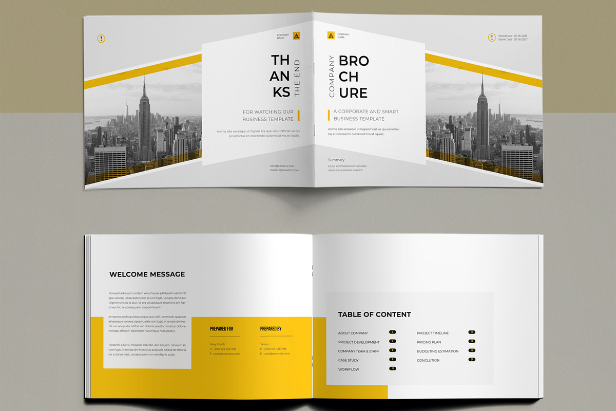 Company Profile Brochure, a Brochure Template by ContestDesign (Photo 2 of 5)