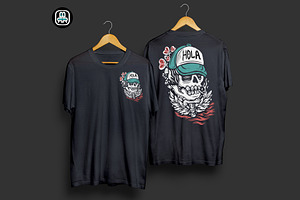 cool tshirt design hola my heart