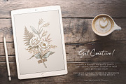 Floral Procreate Brushes and Stamps, a Brush Add-On by Sophia J Caldwell (Thumbnail 3 of 18)