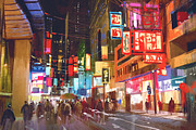 9 cityscape digital paintings bundle, a Person Illustration by Grandfailure (Thumbnail 9 of 10)