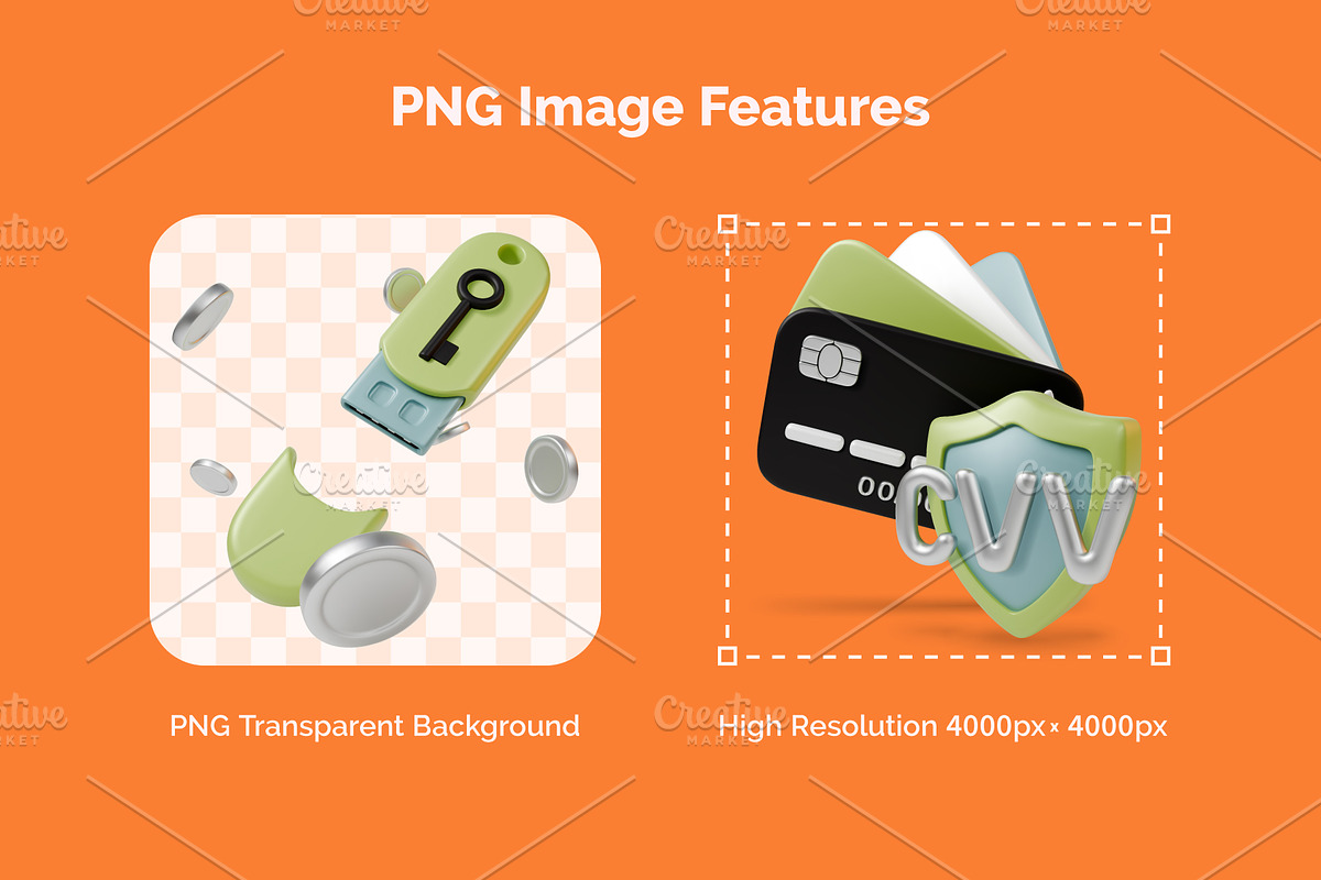 Payment Methods Concept, an Object 3D Model by 35lab (Photo 4 of 6)