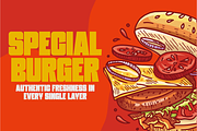Fresh Burger - Modern Display Sans, a Sans Serif Font by Pian45 Studio (Thumbnail 3 of 8)
