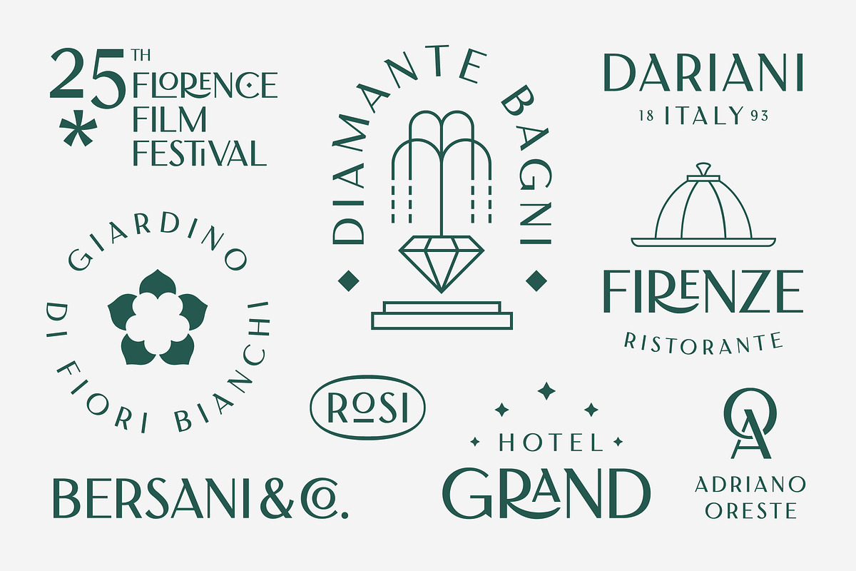 Florensans – Display Typeface, a Sans Serif Font by Dopestype (Photo 3 of 12)