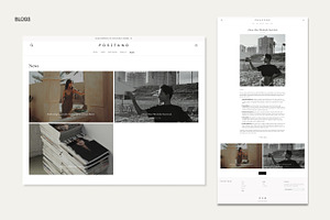 POSITANO Shopify Theme