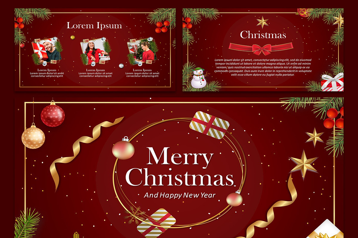 Merry Christmas Presentation, a Presentation Template by SKY CREATION (Photo 5 of 7)