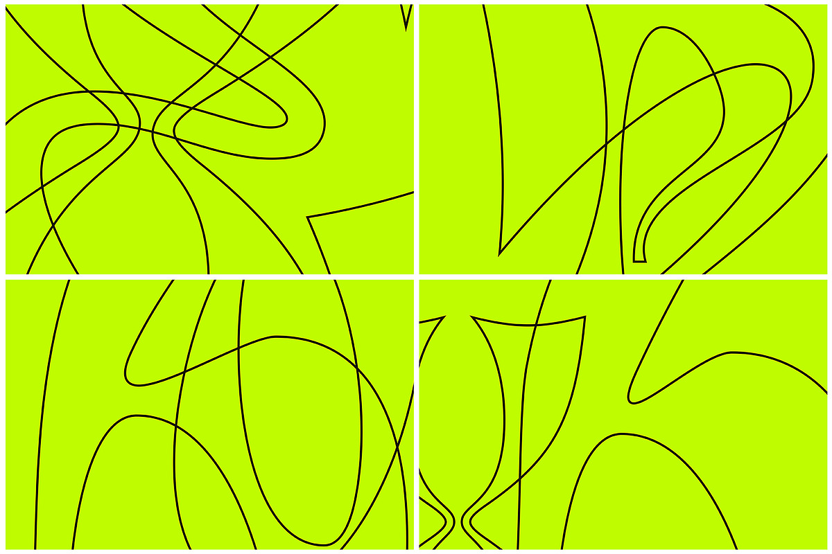 Contour edgy vector illustration, a Texture Graphic by Oleg and Katja (Photo 16 of 26)