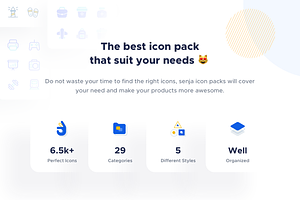 Senja : Icons For Every Need