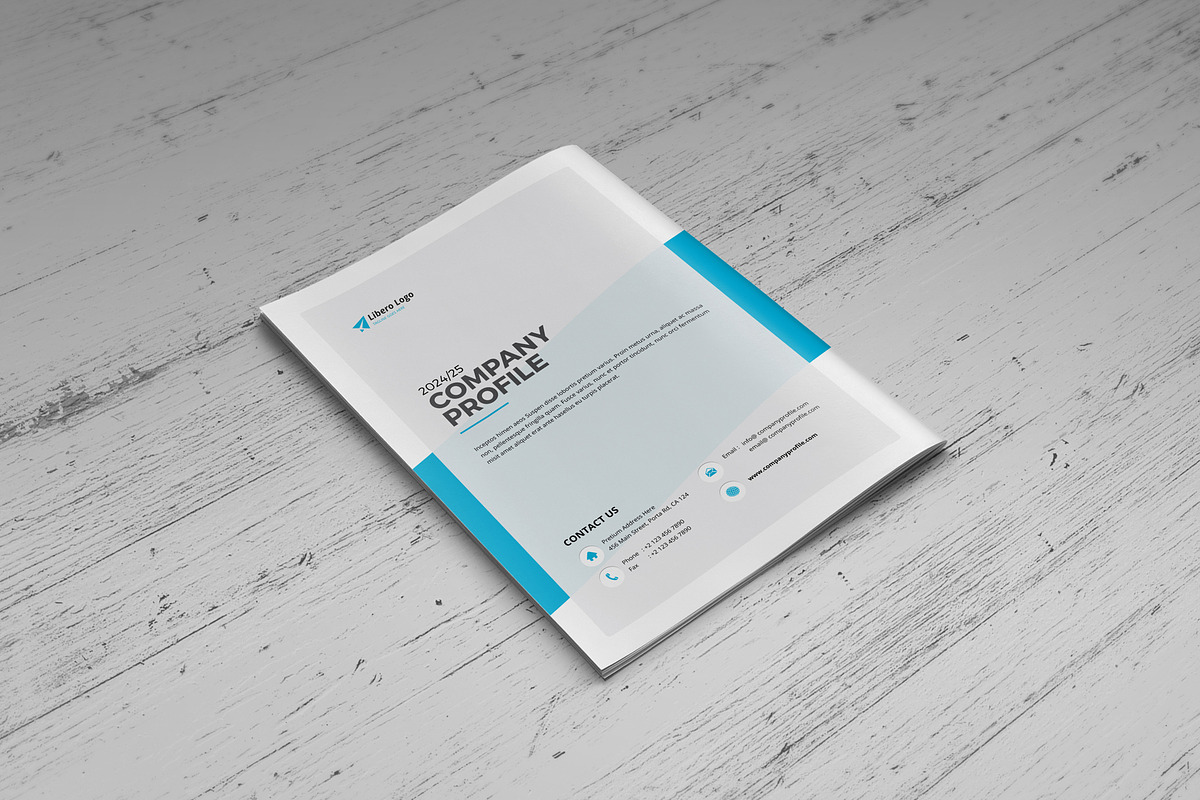 Company Profile Brochure, a Brochure Template by Miyaji75 (Photo 12 of 19)