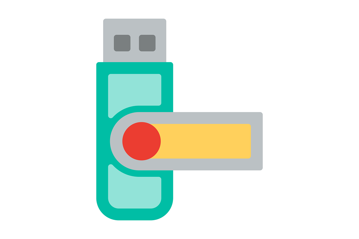 Pendrive Flat Icon, a Duotone Icon by Pexelpy (Photo 2 of 2)