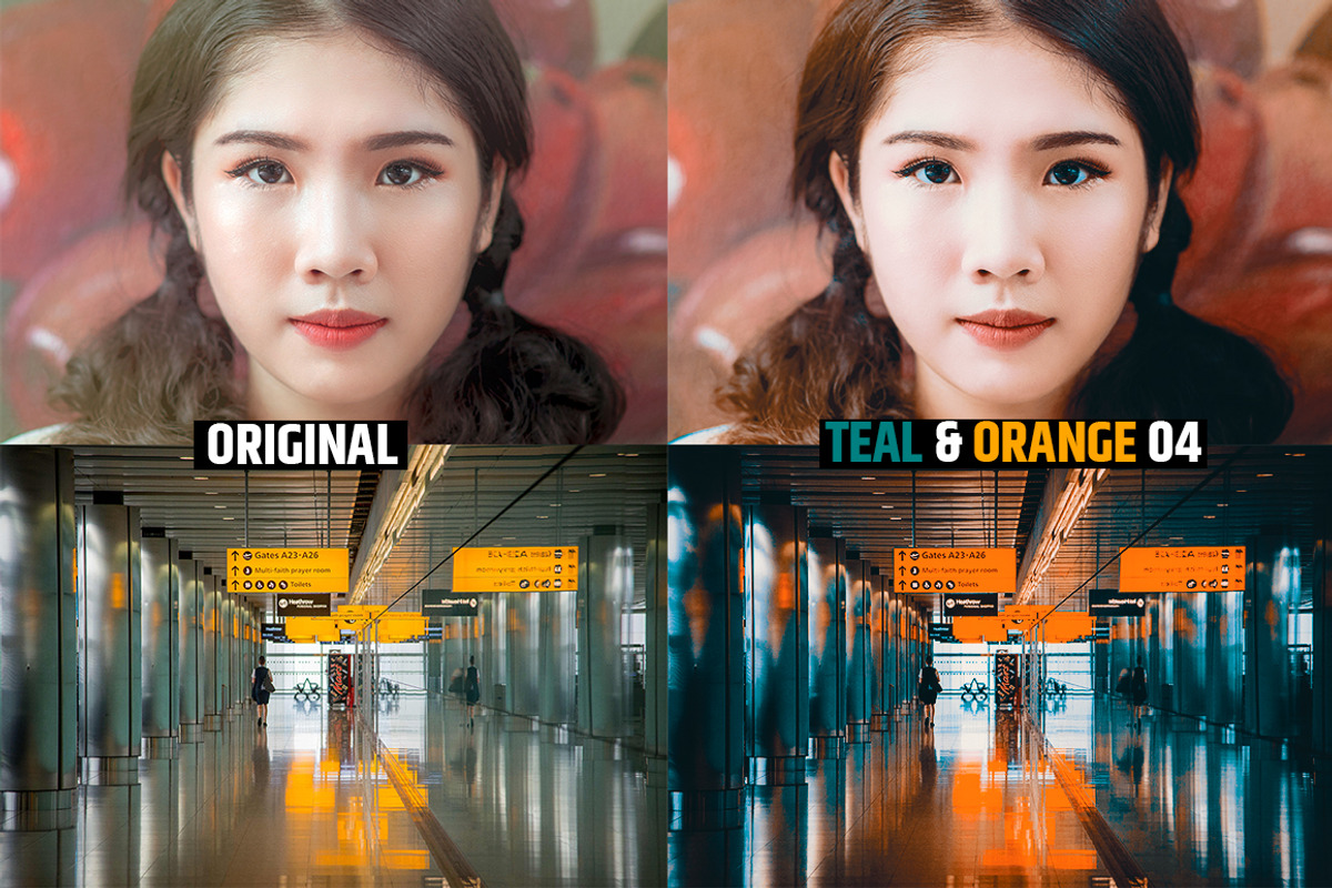 Orange & Teal 30 Cinematic FILM LUTS, a Plug-in Add-On by WeLovePresets (Photo 36 of 61)
