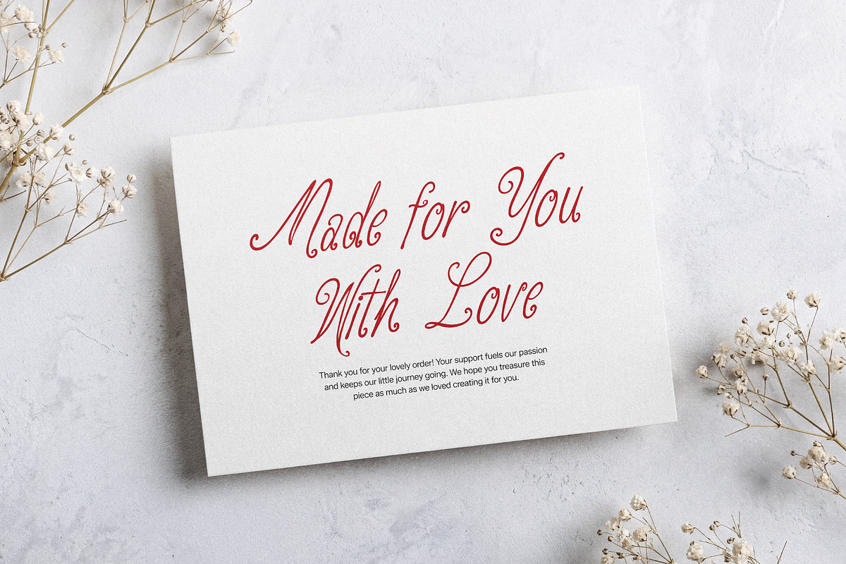 Nawiyla | Handwritten Script, a Script Font by gracetype_studio (Photo 7 of 11)