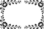 Elegant Rose Frame Silhouette, an Illustration by Designs_River (Thumbnail 8 of 9)