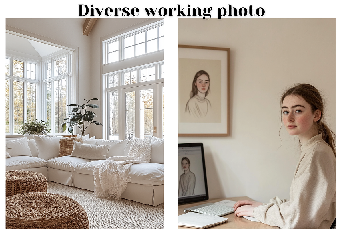 40 Neutral Working Stock Images, a Beauty & Fashion Photo by MarkoPresets (Photo 5 of 7)