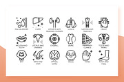 Cells & Organs icons, an Outline Icon by Becris (Thumbnail 3 of 3)