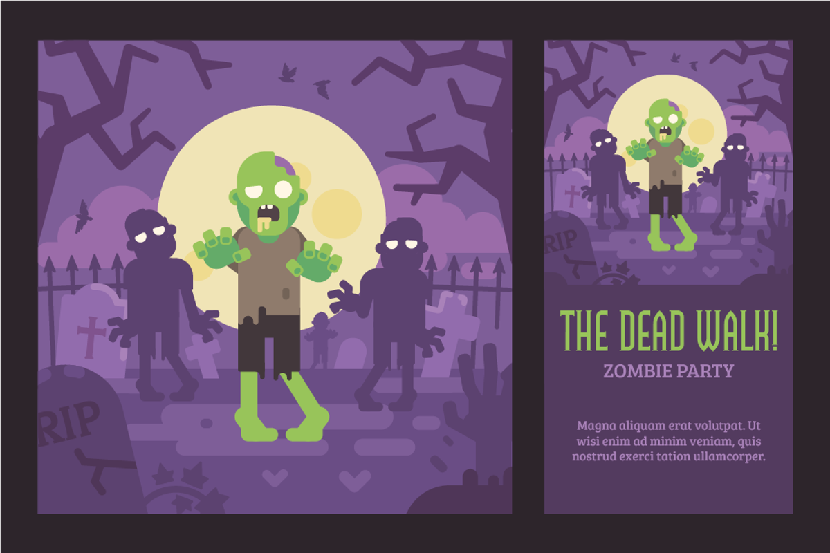 Halloween characters & scenes, an Illustration by Ivan Dubovik (Photo 14 of 15)