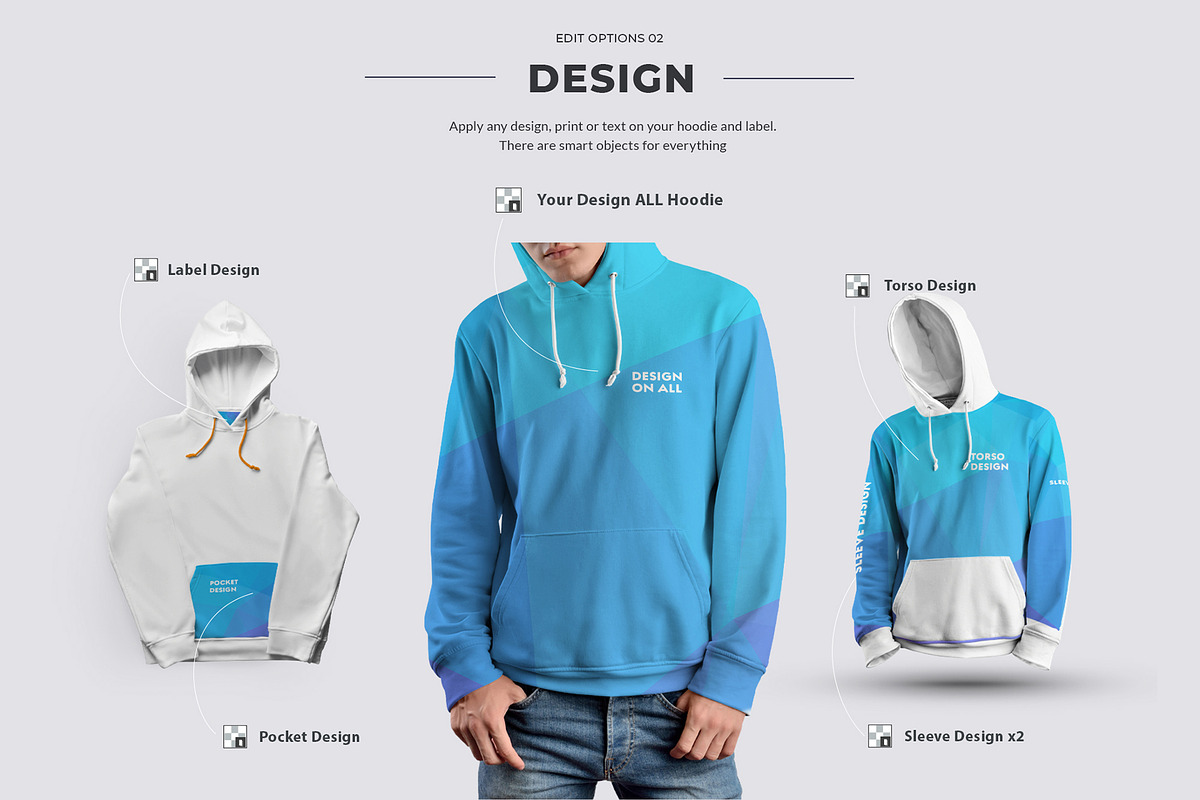 24 Hoodie Mockups ( Collection #2 ), a Hoody Mockup by Grow Design Craft Studio (Photo 5 of 7)