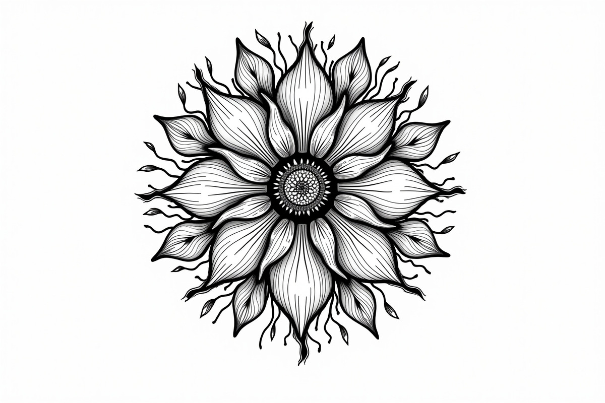 Intricate Mandala Coloring Set, an Illustration by hafijul (Photo 4 of 11)