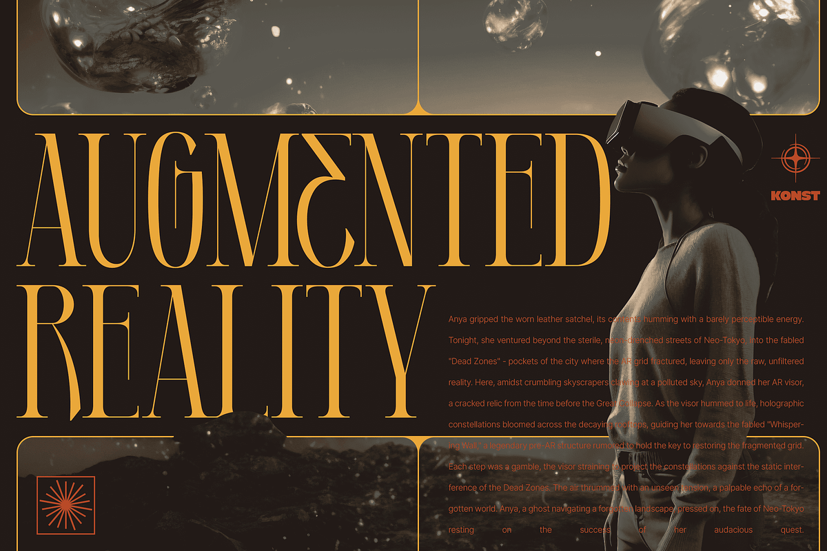 Esmogad - Futuristic Serif Fonts, a Serif Font by Konstantine Studio (Photo 2 of 8)