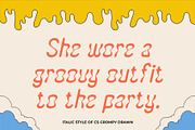 CS Grompy Drawn, a Sans Serif Font by Craft Supply Co. (Thumbnail 2 of 8)
