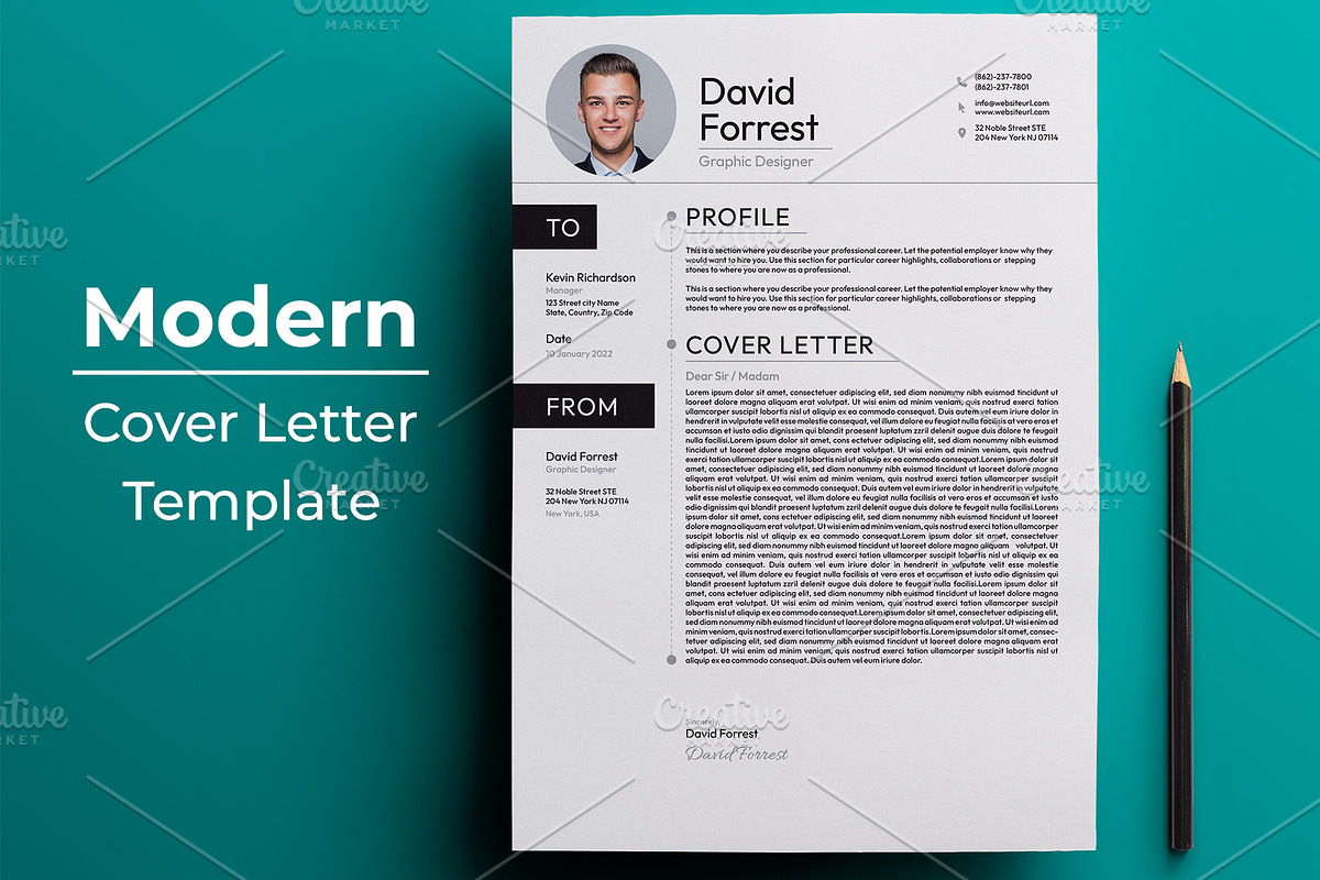 Resume / CV Template, a Resume Template by Logo Lab (Photo 3 of 5)