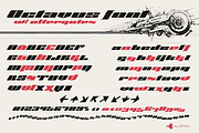 Octavus Slanted | Roman & Caps fonts, a Sans Serif Font by deFharo (Thumbnail 5 of 15)