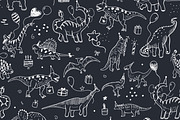 Dinosaur Birthday Party, a Pattern Graphic by GooseFrol (Thumbnail 12 of 12)