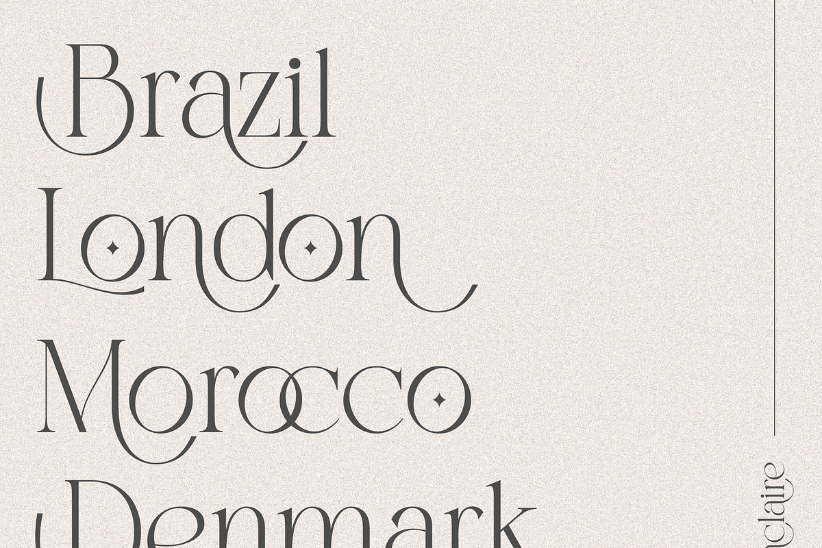 Monclaire, a Font by Prestige Artsy Studio (Photo 6 of 10)