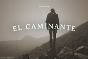 El Caminante Handmade Font, a Serif Font by Walde_Brands Shop (Thumbnail 1 of 9)