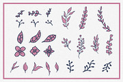Vintage Flower Logos + extras, a Templates & Theme by Justin Achammer (Thumbnail 9 of 10)