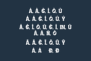 Moon Howish - Groovy Retro Font, a Sans Serif Font by QR Design Studio (Thumbnail 4 of 12)