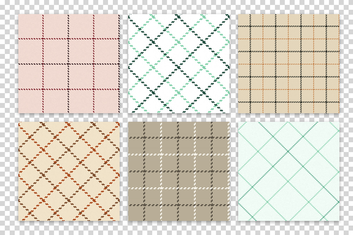 Plaid Tartan Grid Twill Pattern Set, a Pattern Graphic by Gfx Expert Team (Photo 2 of 3)