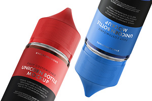 Unicorn Bottle Mockup