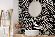 Brush Painted Striped Texture, a Wallpaper Graphic by MalyskaStudio (Thumbnail 2 of 6)