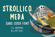 Strollico Meda, a Handwritten Font by PATCHPO (Thumbnail 1 of 5)