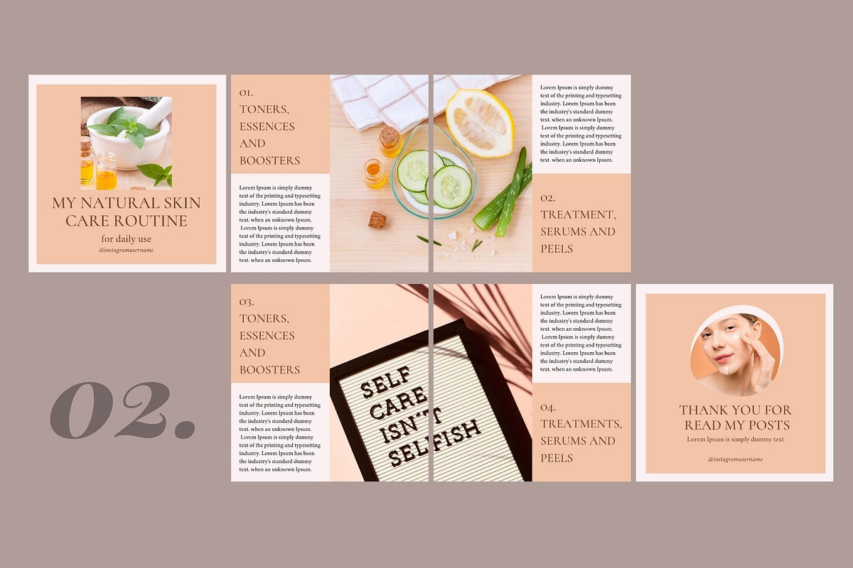 Instagram Carousel Vol. 3 | CANVA, a Social Media Template by bonadigitals (Photo 4 of 7)