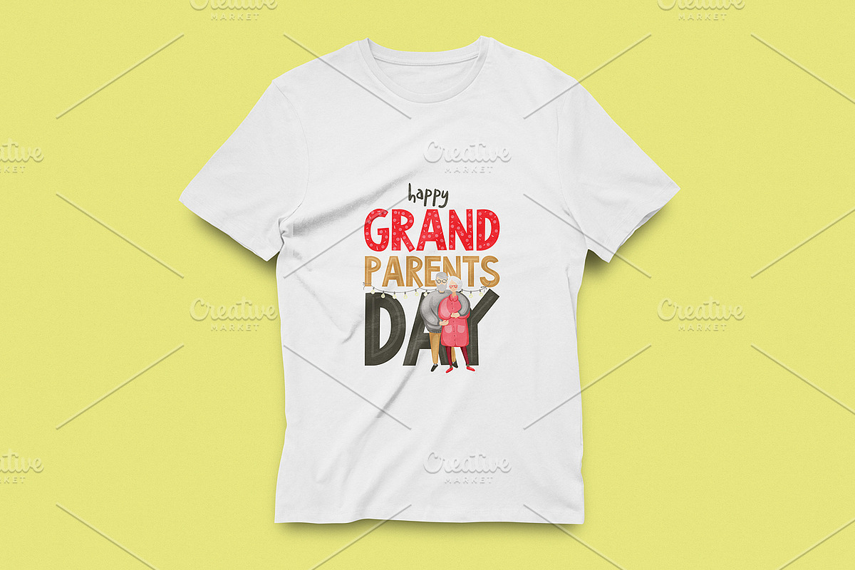Happy Grandparents Day greeting card, a Decorative Illustration by Marysha Art (Photo 3 of 3)