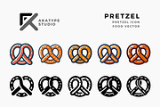 Pretzel Vector Icon, an Icon by Akatype Studio (Thumbnail 1 of 3)
