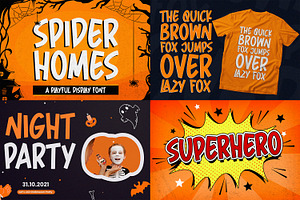 Spooky Bundle 17 Halloween Fonts